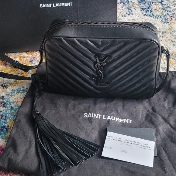 SOLD! Saint Laurent camera Lou - Picture 1 of 4